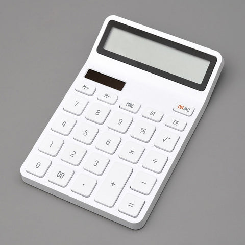 calcolatrice-per-riso-originale-xiaomi-youpin-lemo-display-a-led-a-12-bit-materiale-abs-angolo-di-6-gradi-12-bit-calculator - immagine 2