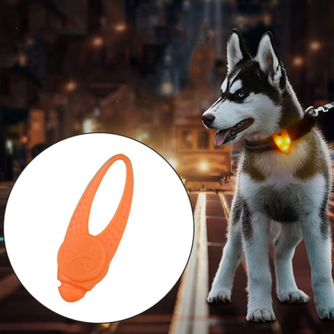 ciondolo-in-silicone-con-collare-di-sicurezza-per-animali-domestici-con-luce-notturna-a-led - immagine 1