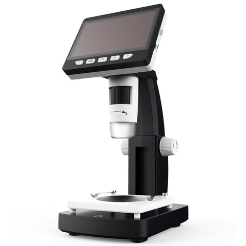 Microscopio Digitale HD 1080P con Schermo da 4,3 Pollici e Porta HDMI