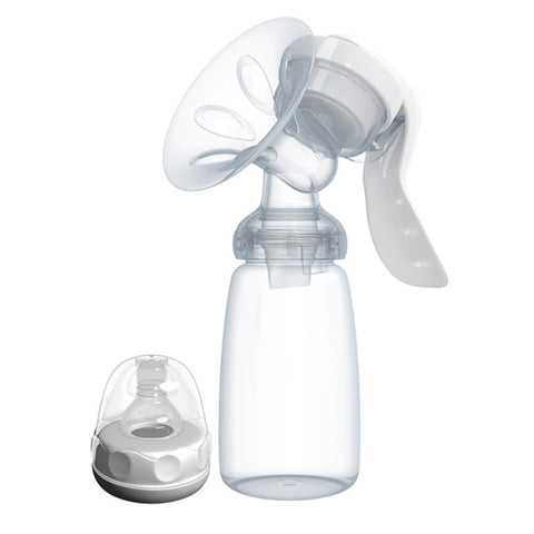 REAL BUBEE Prodotti per la maternità PP Tiralatte manuale per allattamento al seno per la mamma, Manual Breast Pump
