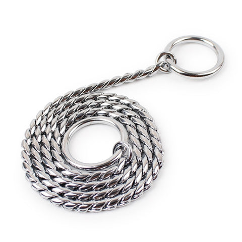 collari-per-animali-domestici-con-catena-p-da-55-cm-collare-per-cani-con-catena-per-cani-55cm - immagine 2