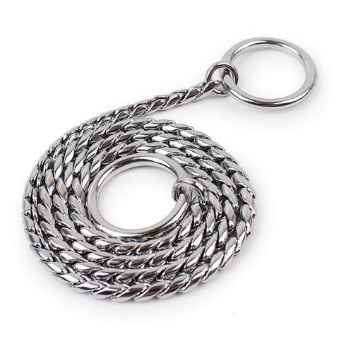 collari-per-animali-domestici-con-catena-p-da-60-cm-collare-per-cani-con-catena-per-cani-60cm - immagine 2