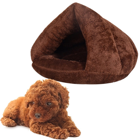 cuccia-per-gatti-triangolare-calda-addensata-yurta-mongola-cani-da-compagnia-gatti-dimensioni-della-casa-m-40-x-40-x-30-cm-size-m - immagine 1