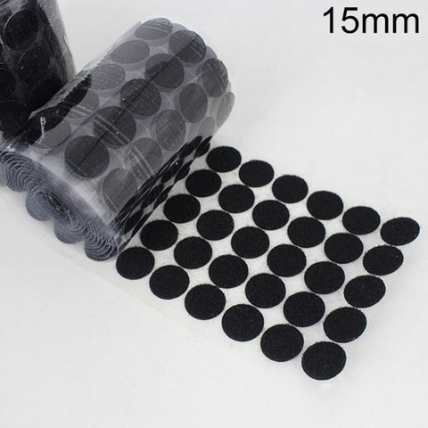 chiusure-adesive-in-nylon-rotonde-da-16-mm-confezione-da-1000 - immagine 1