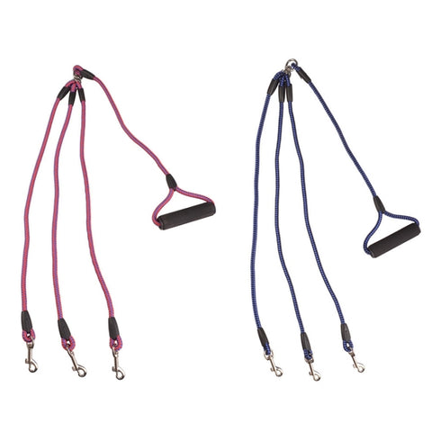 Guinzaglio 3 in 1 per cani in nylon - Lunghezza 124 cm, disponibile