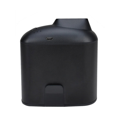 Ventilatore USB portatile e creativo da appendere alla vita con tre velocità del vento regolabili, Black, Grey