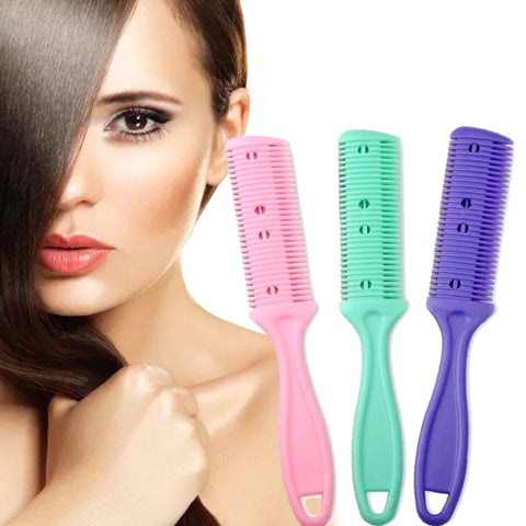 Kit di 10 strumenti per capelli: pettine a doppia faccia e trimmer