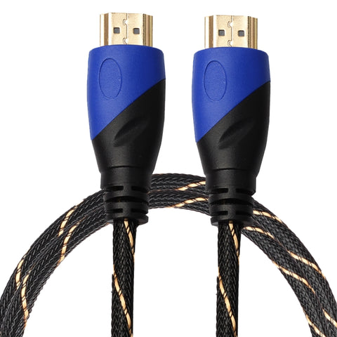 cavo-adattatore-per-connettore-audio-video-hdmi-maschio-a-hdmi-maschio-1080p-versione-hdmi-1-4-versione-1080p-blu-testa-nera-length-1m - immagine 1