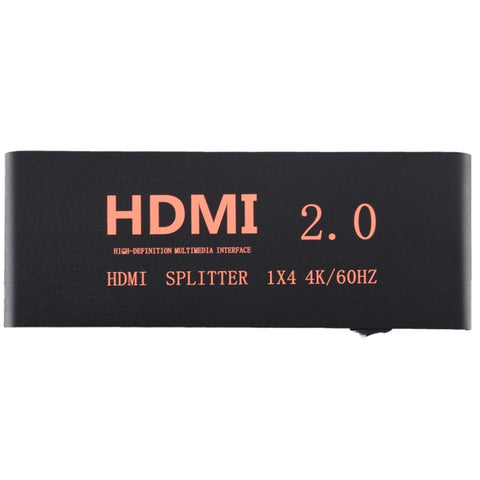 Sdoppiatore HDMI 2.0 1x4 4K a 60Hz con spina europea