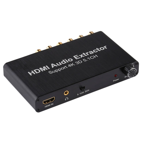 Estrattore Audio HDMI 4K 3D con Decodificatore 5.1CH