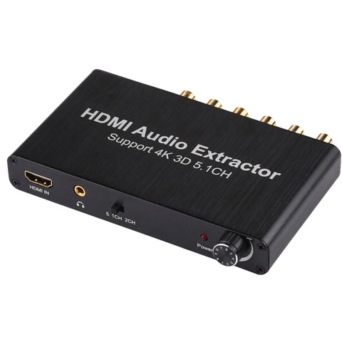 Estrattore Audio HDMI 4K 3D con Decodificatore 5.1CH