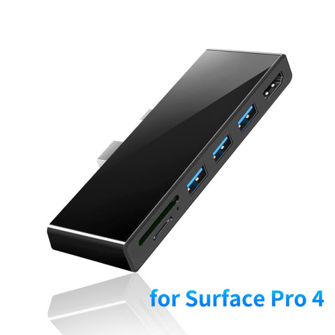 ROCKETEK SK-S4H 3 x USB 3.0 + HDMI + Lettore di schede di memoria SD/TF HUB Adattatore HDMI 4K, SK-S4H