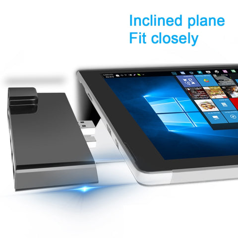 ROCKETEK SK-S4HL RJ45 + 2 x USB 3.0 + HDMI + Lettore di schede di memoria SD/TF HUB Adattatore HDMI 4K, SK-S4HL