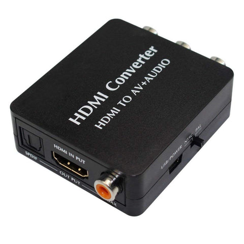 convertitore-audio-da-hdmi-ad-av-supporto-audio-coassiale-spdif-ntsc-pal-video-composito-adattatore-da-hdmi-a-3rca-per-tv-pc-ps3-dvd-blu-ray-av-aduio - immagine 1