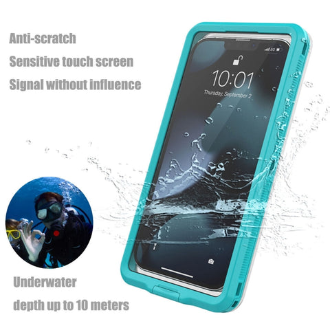 Custodia impermeabile per smartphone da immersione fino a 10 m per