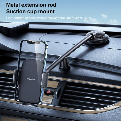 Supporto per cellulare per parabrezza della console centrale per auto USAMS US-ZJ065, ZJ065