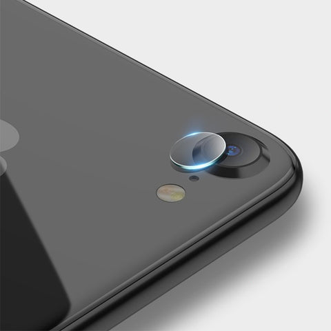 Per iPhone 7 Proteggi obiettivo circolare per fotocamera posteriore Pellicola protettiva in vetro temperato
