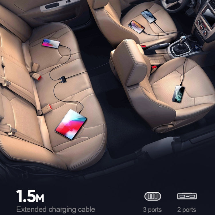 Caricatore Auto Intelligente JOYROOM JR-CL03 USB Multi 5 Porte 6,2 A