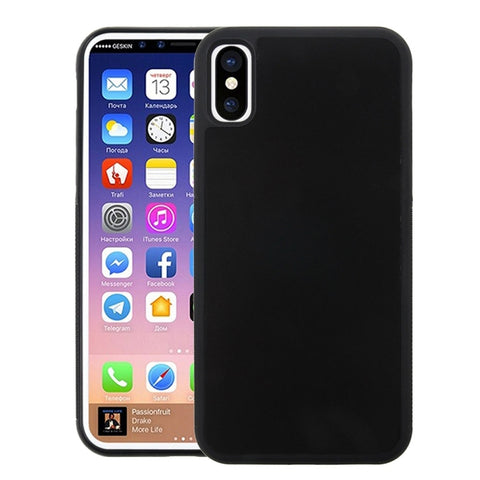 Per iPhone X / XS TPU + PC Custodia protettiva antigoccia antigravità per cover posteriore, For X