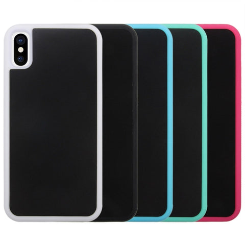 Per iPhone X / XS TPU + PC Custodia protettiva antigoccia antigravità per cover posteriore, For X