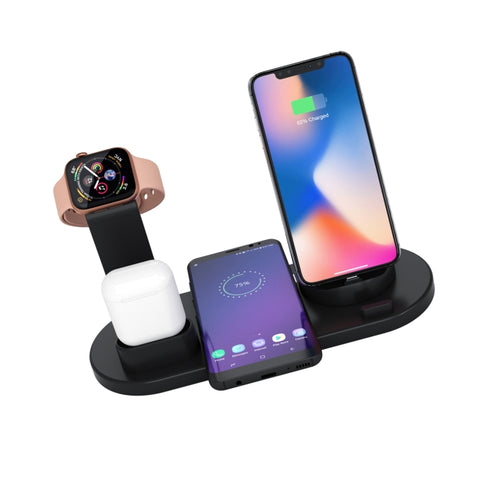 Adattatore HQ-UD15 5 in 1 con 8 pin, Micro USB, USB-C e base di