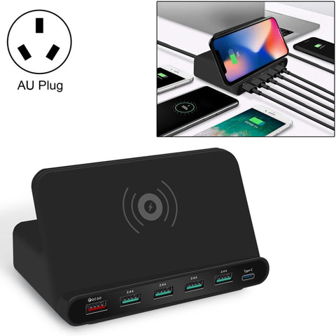 Caricabatterie Multifunzionale 7 in 1 USB QC 3.0 828 W con Ricarica