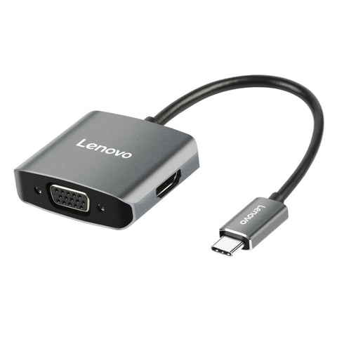 convertitore-originale-lenovo-c02-da-usb-c-type-c-a-hdmi-vga - immagine 1