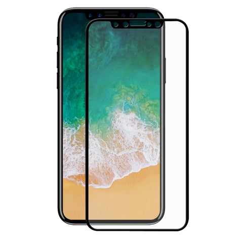 Per iPhone X ENKAY Hat-Prince 0,26mm 9H Durezza superficiale 2,5D Pellicola per schermo in vetro temperato a schermo intero antideflagrante, For X (0.26mm 2.5D)