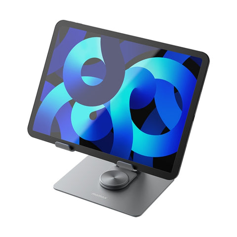 Supporto per tablet pieghevole rotante in lega di alluminio MOMAX KH8