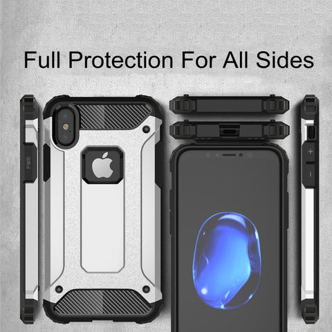Per iPhone X / XS Custodia combinata Magic Armor TPU + PC, For iPhone X