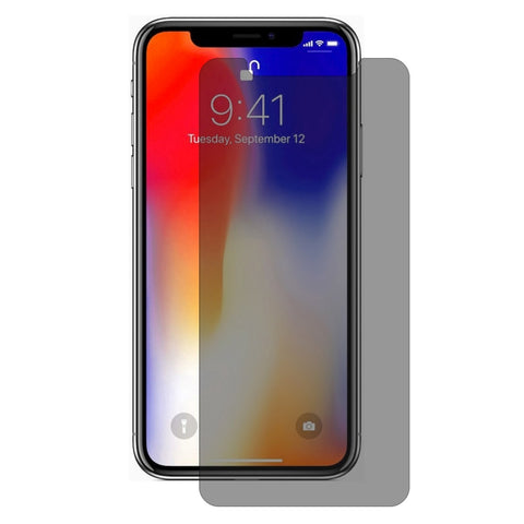 Per iPhone XR ENKAY Hat-Prince 0,26mm 9H 2.5D Pellicola in vetro temperato antiriflesso per privacy, For XR