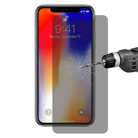 Per iPhone XR ENKAY Hat-Prince 0,26mm 9H 2.5D Pellicola in vetro temperato antiriflesso per privacy, For XR