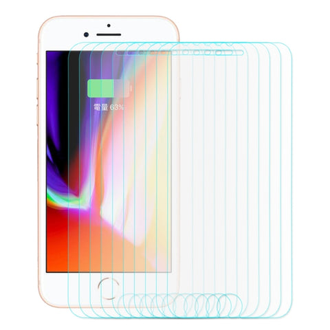 10 PEZZI ENKAY per iPhone 8 Plus e 7 Plus Pellicola per schermo in vetro temperato curvo da 0,26 mm, durezza 9H, 2,5D, For 8P & 7P(10pcs) - Novalix Store