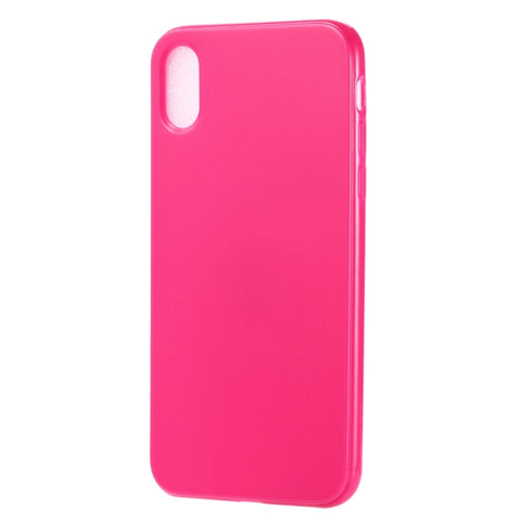 Per iPhone X / XS Custodia in TPU color caramello, For XS
