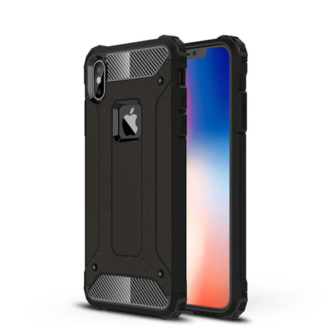 Per iPhone XS Max Custodia con cover posteriore combinata TPU + PC Armor, For iPhone XS Max