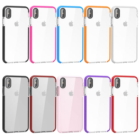 Per iPhone XS Max Custodia morbida in TPU altamente trasparente, For XS Plus, For 9 Plus