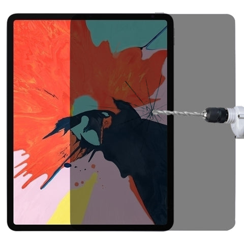 Pellicola in vetro temperato antideflagrante antiriflesso 9H 2.5D per privacy per iPad Pro 12.9 (2018/2020), iPad Pro 12.9 (2018)