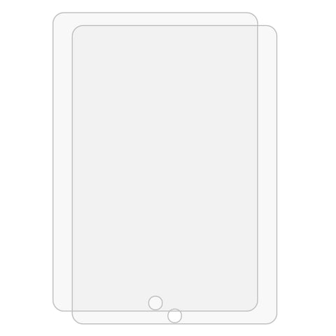 2 pezzi per iPad 10.2 2021/2020/2019 Pellicola in vetro temperato antideflagrante con bordo dritto 9H, For iPad 10.2 2021 / 2020 / 2019 - Novalix Store