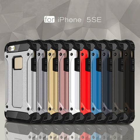 custodia-combinata-tough-armor-tpu-pc-per-iphone-se-e-5-e-5s-for-5-iphone-5s-iphone-se - immagine 2