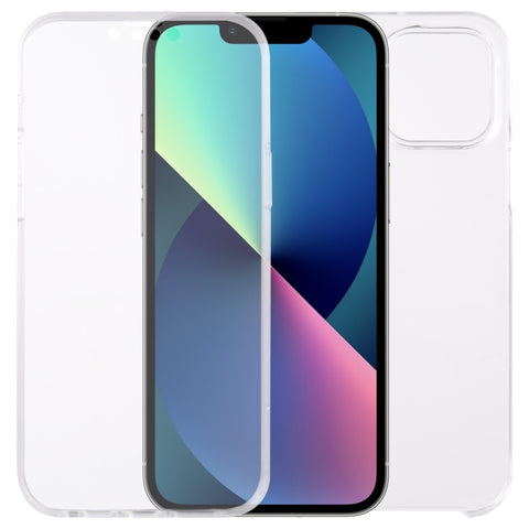 Per iPhone 13 mini PC+TPU Custodia trasparente all-inclusive ultrasottile su entrambi i lati, For iPhone 13 mini