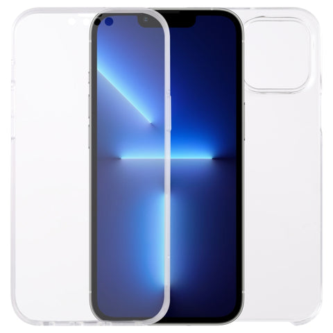 Per iPhone 13 Pro PC+TPU Custodia trasparente all-inclusive ultrasottile su entrambi i lati, For iPhone 13 Pro