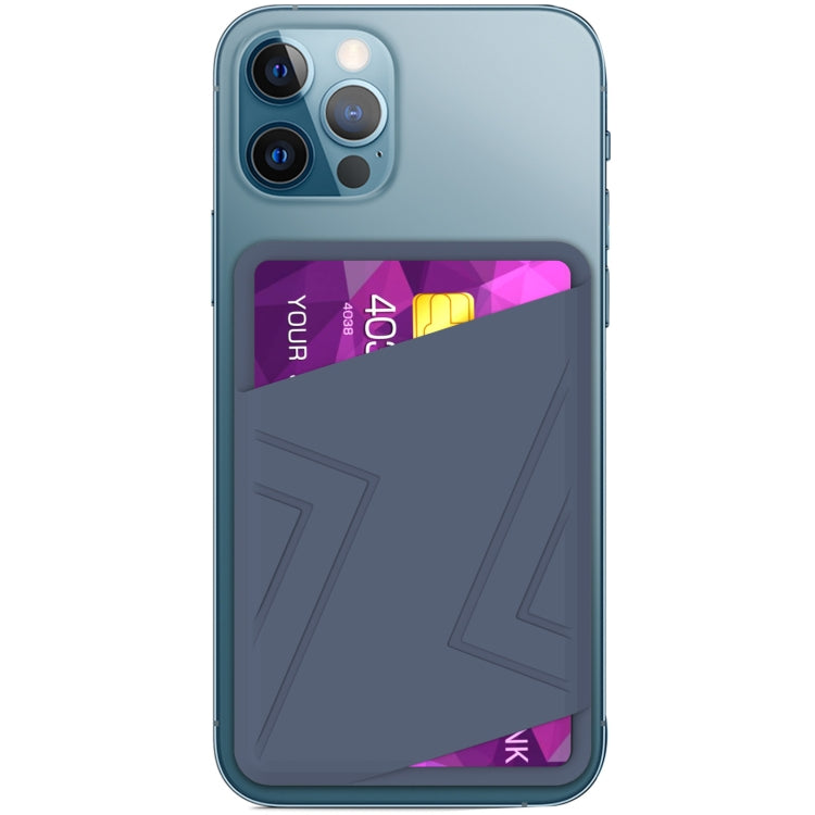 Per iPhone serie 13 / iPhone serie 12 Custodia a portafoglio in silicone Custodia per carte Magsafing