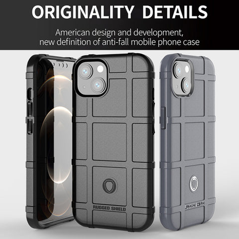 Per iPhone 13 mini Custodia in TPU antiurto Rugged Shield a copertura totale, For iPhone 13 mini