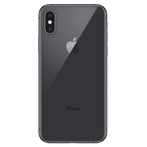 Per iPhone XS Max 9H Pellicola protettiva per schermo posteriore in vetro temperato, For XS Max