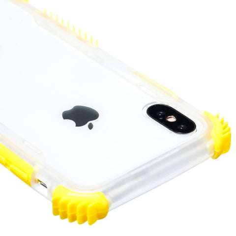 Per iPhone XS Max Custodia protettiva antiurto in acrilico + TPU Blade, For XS Max
