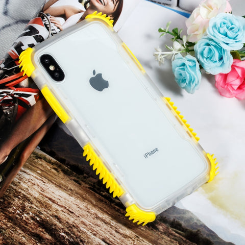 Per iPhone XS Max Custodia protettiva antiurto in acrilico + TPU Blade, For XS Max