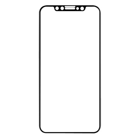 Per iPhone 11 / XR Pellicola in vetro temperato in fibra flessibile a schermo intero da 0,1 mm 9H, For iPhone 11 / XR Black, For iPhone 11 / XR White