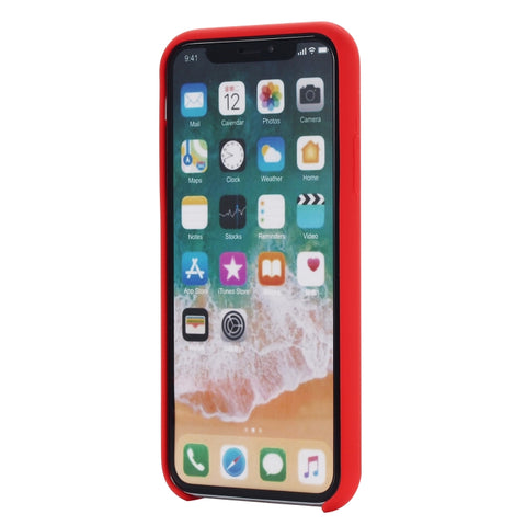 Per iPhone XR Custodia in silicone liquido a copertura totale con quattro angoli, XR, For XR