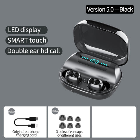 auricolari-bluetooth-263-tws-con-cancellazione-del-rumore-touch - immagine 2
