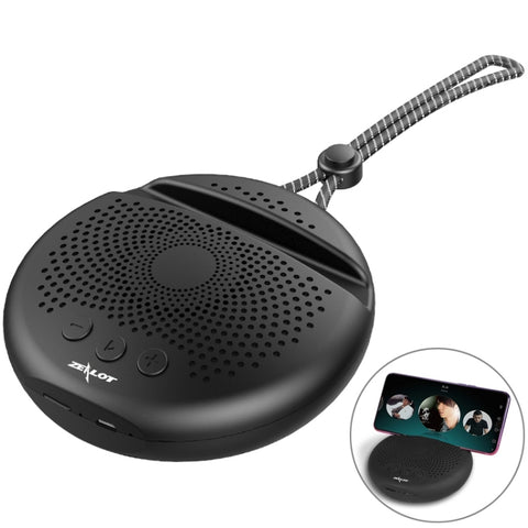 ZEALOT S24 Altoparlante Bluetooth stereo portatile con cordino e supporto per slot per scheda mobile, supporta chiamate in vivavoce e scheda TF, S24